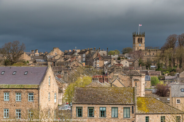 Barnard Castle Town from The Lendings Picture Board by Richard Laidler
