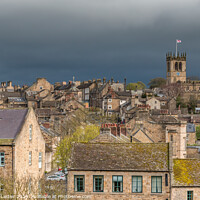 Buy canvas prints of Barnard Castle Town from The Lendings by Richard Laidler