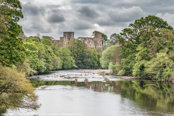 Barnard Castle from Silver Bridge Picture Board by Richard Laidler