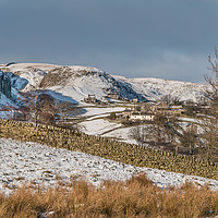 Buy canvas prints of Holwick, Teesdale in Winter by Richard Laidler
