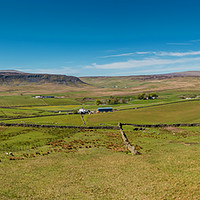 Buy canvas prints of Cronkley Scar and Widdybank Fell Panorama by Richard Laidler