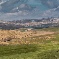 Buy canvas prints of Harwood, Upper Teesdale, Panorama (2) by Richard Laidler