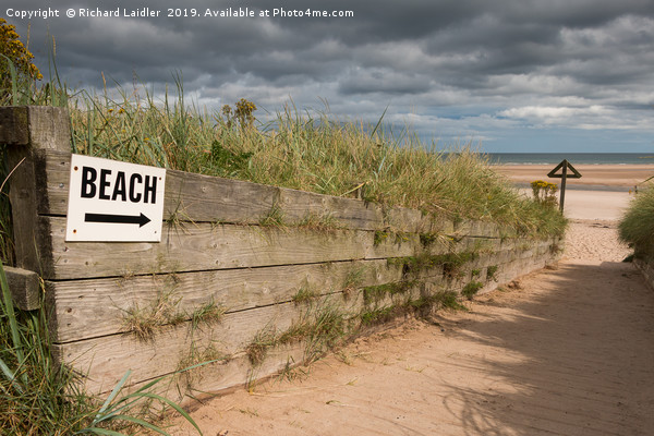 To The Beach Picture Board by Richard Laidler