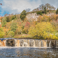Buy canvas prints of Wain Wath Force, Swaledale, Panorama by Richard Laidler