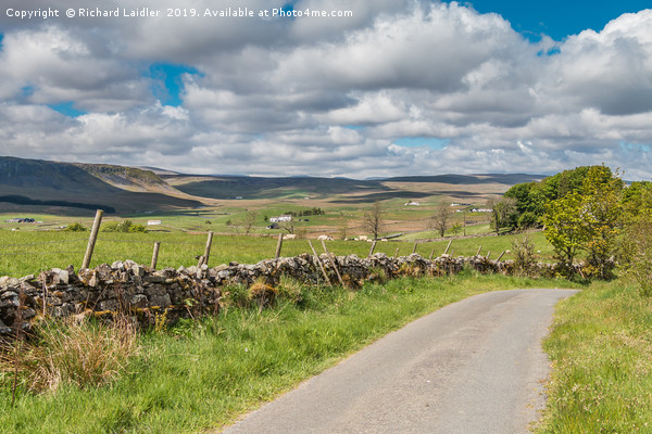 Down into Forest-in-Teesdale Picture Board by Richard Laidler