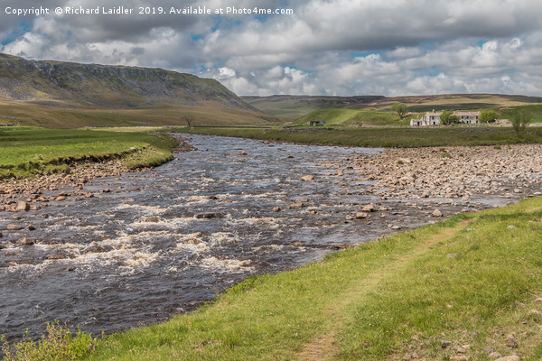Wheysike House and Cronkley Scar, Teesdale Picture Board by Richard Laidler