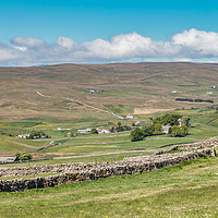 Buy canvas prints of Over Langdon Beck to Harwood  by Richard Laidler