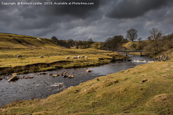 Bright Interval on Sleightholme Beck, Teesdale Picture Board by Richard Laidler