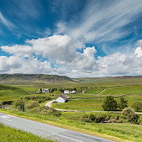 Buy canvas prints of Big Sky over Langdon Beck, Upper Teesdale by Richard Laidler