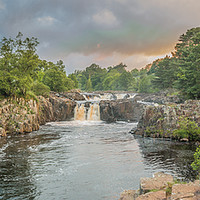 Buy canvas prints of Summer Solstice at Low Force Waterfall, Teesdale by Richard Laidler