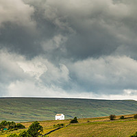 Buy canvas prints of Teesdale Solitary Barn by Richard Laidler