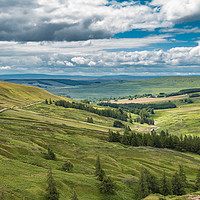 Buy canvas prints of The Hudes Hope Valley, Teesdale (4) by Richard Laidler