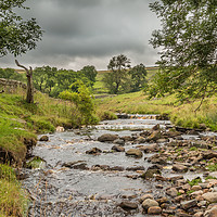 Buy canvas prints of Ettersgill Beck Teesdale after a Wet Day 1 by Richard Laidler