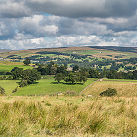 Buy canvas prints of North over Laithkirk, Teesdale by Richard Laidler