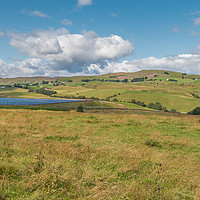Buy canvas prints of Grassholme Reservoir and Lunedale (2) by Richard Laidler