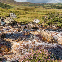 Buy canvas prints of Over Blea Beck towards Cronkley Fell, Teesdale by Richard Laidler