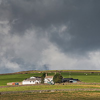 Buy canvas prints of Wool Pits Hill Farm, Upper Teesdale by Richard Laidler