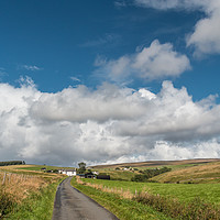 Buy canvas prints of Into Ettersgill under a Big Sky 2 by Richard Laidler