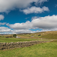 Buy canvas prints of Harwood, Upper Teesdale, from Marshes Gill, VPano by Richard Laidler