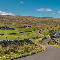Buy canvas prints of Harwood, Upper Teesdale, Hill Farms by Richard Laidler