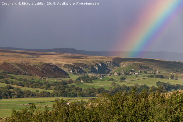 Rainbow's End, Holwick, Teesdale Picture Board by Richard Laidler