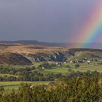 Buy canvas prints of Rainbow's End, Holwick, Teesdale by Richard Laidler