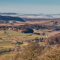 Buy canvas prints of Over Holwick, Teesdale, to Cross Fell by Richard Laidler