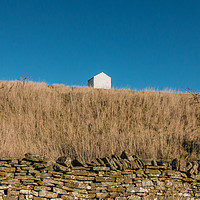 Buy canvas prints of Solitary Barn by Richard Laidler