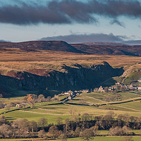 Buy canvas prints of Holwick, Teesdale from Middle Side by Richard Laidler