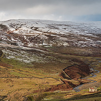 Buy canvas prints of Coldberry Mine & Hudeshope Beck, Teesdale by Richard Laidler