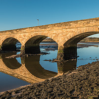 Buy canvas prints of The Duchess Bridge, Alnmouth, Northumberland by Richard Laidler