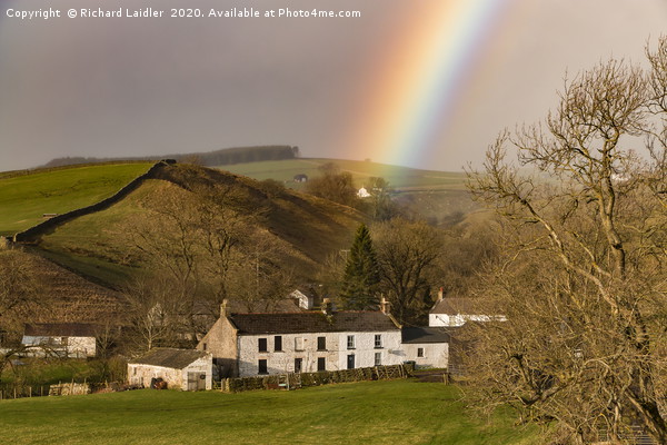 Rainbow's End at Dirt Pit Farm, Teesdale (2) Picture Board by Richard Laidler