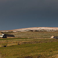 Buy canvas prints of Scar End Farm, Teesdale by Richard Laidler
