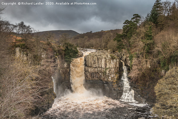 High Force Waterfall, Teesdale, In Spate Picture Board by Richard Laidler