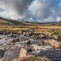 Buy canvas prints of Over Blea Beck  to Cronkley Fell, Teesdale by Richard Laidler