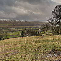 Buy canvas prints of Crossthwaite Common, Teesdale, in Winter by Richard Laidler