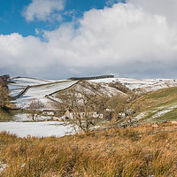 Buy canvas prints of Wintry Ettersgill, Teesdale by Richard Laidler