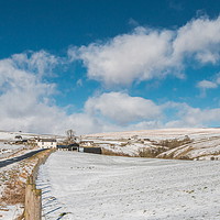 Buy canvas prints of Ettersgill, Upper Teesdale in Winter by Richard Laidler