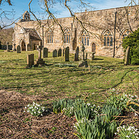 Buy canvas prints of St Mary's, Wycliffe, Teesdale by Richard Laidler