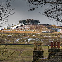 Buy canvas prints of Wintry Sunshine on Kirkcarrion by Richard Laidler