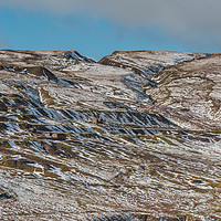 Buy canvas prints of Coldberry Lead Mine, Teesdale, In Winter (1) by Richard Laidler