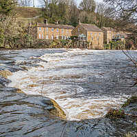 Buy canvas prints of Demesnes Mill, Barnard Castle, Teesdale by Richard Laidler