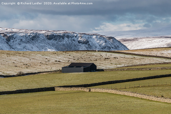Cronkley Scar, Teesdale, in Winter Picture Board by Richard Laidler