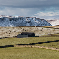 Buy canvas prints of Cronkley Scar, Teesdale, in Winter by Richard Laidler