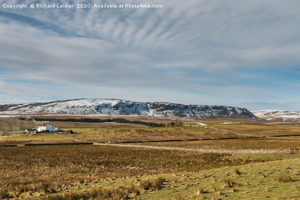Birk Rigg Farm and Cronkley Scar, Teesdale Picture Board by Richard Laidler