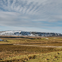 Buy canvas prints of Birk Rigg Farm and Cronkley Scar, Teesdale by Richard Laidler