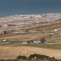 Buy canvas prints of Wintry Harwood, Upper Teesdale by Richard Laidler