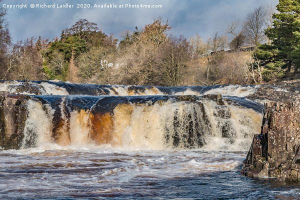 Low Force Waterfall, Teesdale Picture Board by Richard Laidler