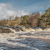 Buy canvas prints of Low Force Cascade Panorama from the Pennine Way by Richard Laidler