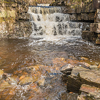 Buy canvas prints of Waterfall on Bow Lee Beck, Teesdale by Richard Laidler